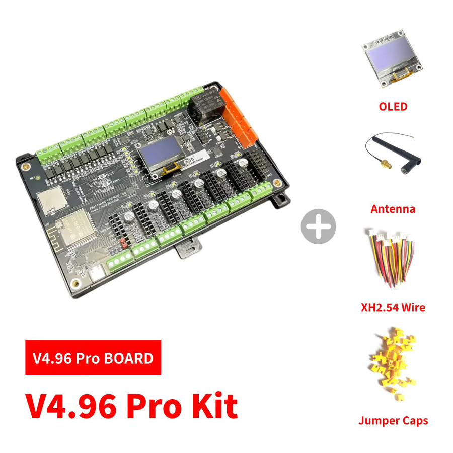 PiBot FluidNC ESP32 GRBL CNC V4.96 Pro Kit - Bild 2