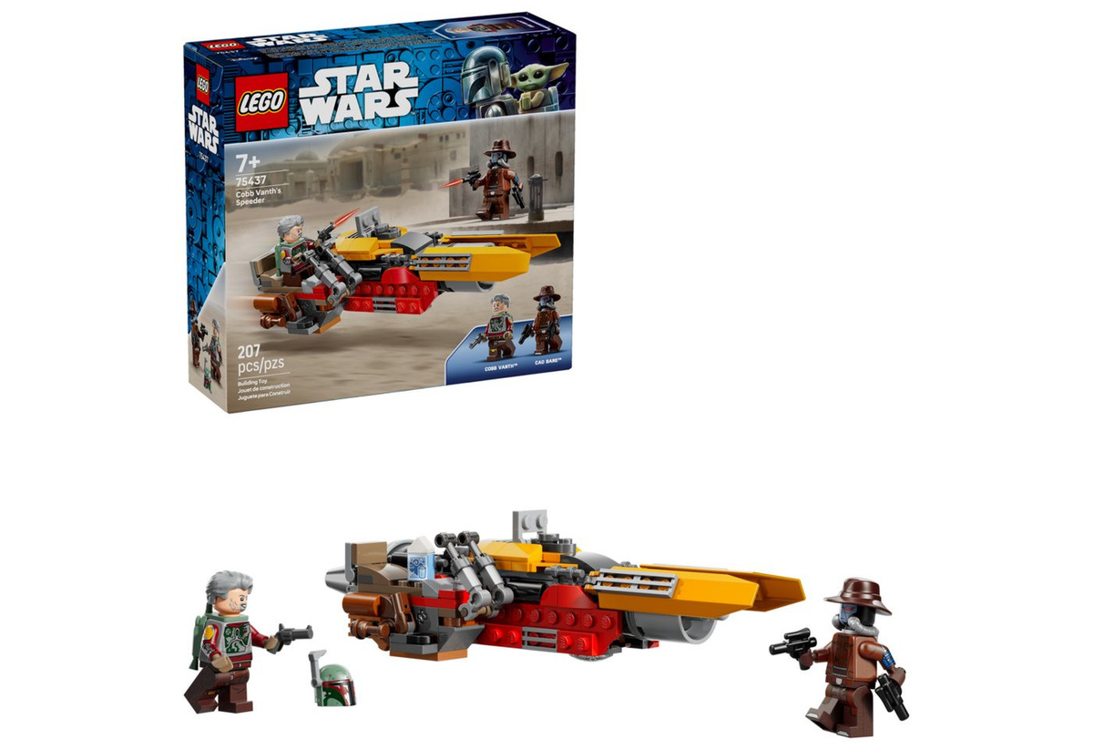 LEGO Star Wars 75437 Cobb Vanths Speeder Spielbausteine Set mit 207 Teilen - Bild 1