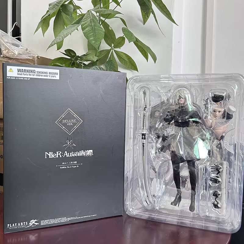 Play Arts Kai NieR:Automata 2 Typ B 2B Actionfigur, DX Deluxe Edition - Bild 3