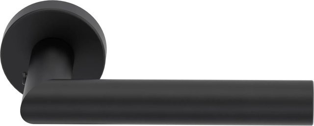 Novadoors Türgriffgarnitur Nova Mio Smart2Lock Rechts in Schwarz Matt - Bild 1