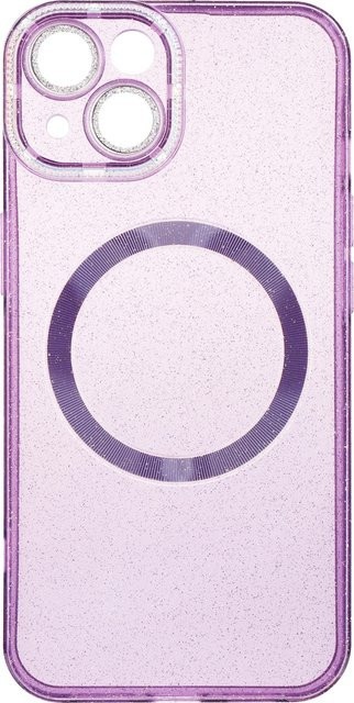 Apple iPhone 15 MagSafe Back Cover Glamour Handyhülle in Rose Pink - Bild 1