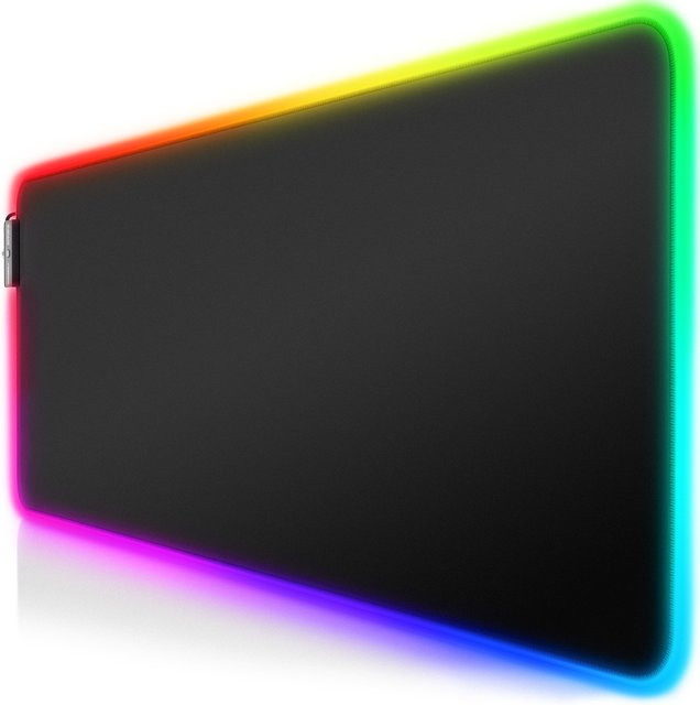 Titanwolf RGB Gaming Mauspad XL, Schwarz, B/T: 80 x 30 cm - Bild 1