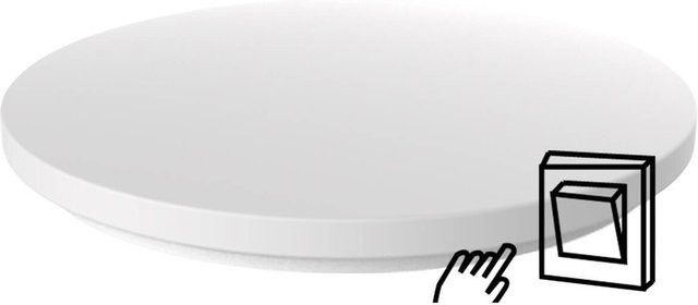 Blulaxa LED-Deckenleuchte Aina, modern, rund, weiß, Durchmesser: 33 cm, dimmbar - Bild 1
