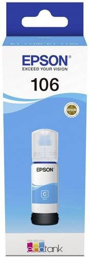 Epson EcoTank Nachfülltinte 106 Cyan 70ml - Bild 1