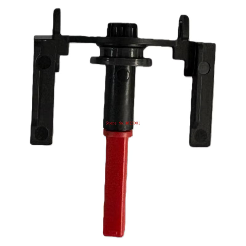 Original-Ersatzteil Hauptbürstenhalter für Roborock Q Revo Curv, Q Revo Edge, Saros 10 und Saros 10R Roboterstaubsauger in Schwarz und Rot - Bild 3