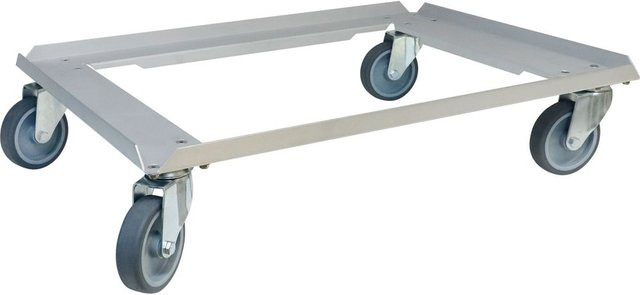 Schneider Transporttrolley in Silber, L x B x H: 70 x 50 x 15,9 cm - Bild 1