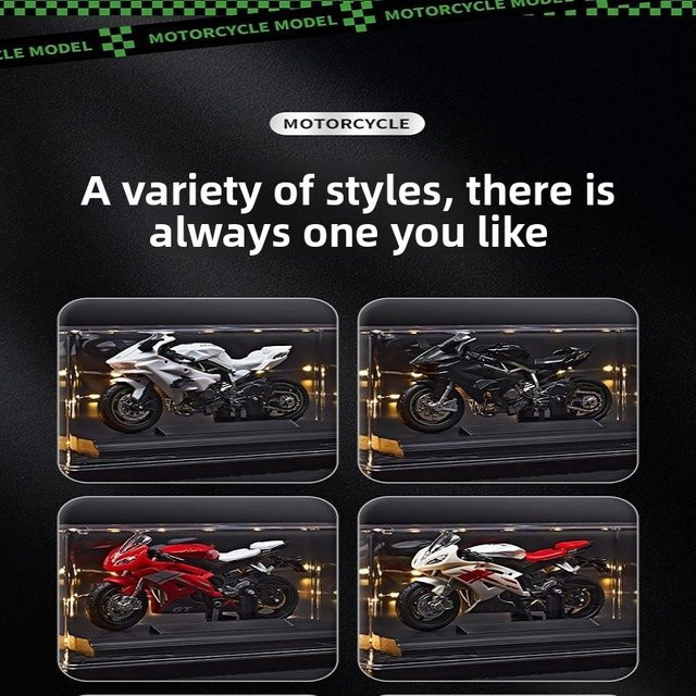 Hot Toys Motorradmodell, Legierungs-Motorrad-Spielzeug, Metall, ab 3 Jahre - Bild 1