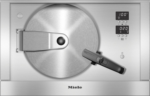 Bosch DGD 7035 Edelstahl CleanSteel Einbau-Dampfgarer mit Steam Assist in Silver - Bild 1