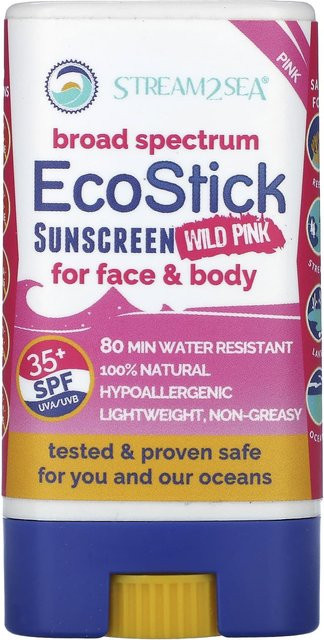 Stream2Sea Ecostick Sunscreen, LSF 35+, 14 g, Unisex - Bild 1