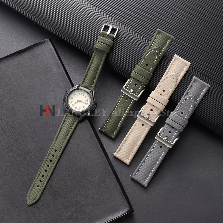 langley Uhrenarmband Nylon, Textil/NATO, 18 mm, 19 mm, 20 mm, 21 mm, 22 mm - Bild 2