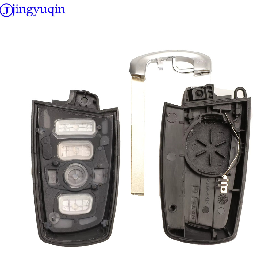Jingyuqin Smart Remote Key Shell Fall Fob für BMW F CAS4 5er und 7er Serie in Schwarz - Bild 3