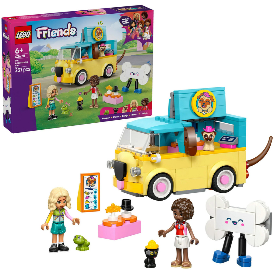LEGO Friends Haustierzubehör-Van Konstruktionsspielzeug ab 6 Jahren - Bild 2