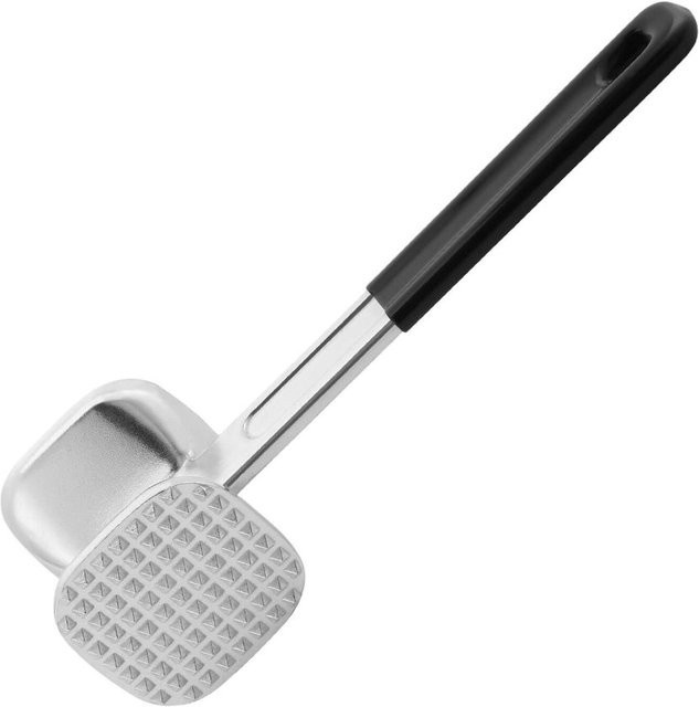 Stanley Rogers Fleischklopfer Pride aus Aluminium in Silber und Schwarz, Länge: 26 cm - Bild 1