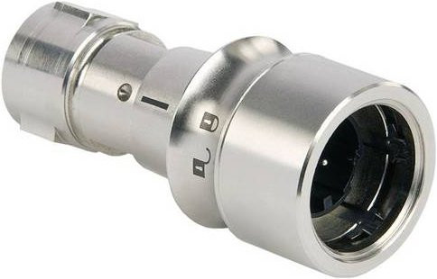 Bulgin PXM6010/16P/CR/0910/SN Rundsteckverbinder aus Metall in Silber - Bild 1