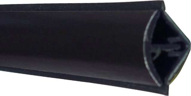 Döllken Profiles Multifunktionsleiste Hi4 aus Aluminium gebürstet selbstklebend, Farbe: Silber oder Schwarz, B/H: 14 x 14 mm, Länge: 2500 mm - Bild 1