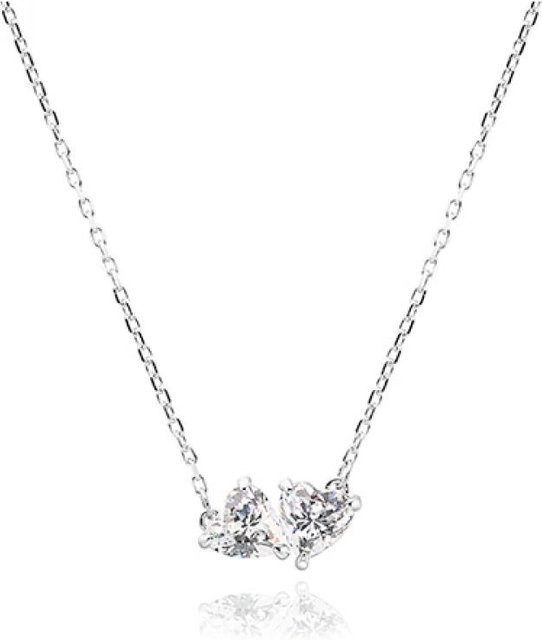 Swarovski Mesmera Attract Soul Heart Halskette, Damen, weiß - Bild 1