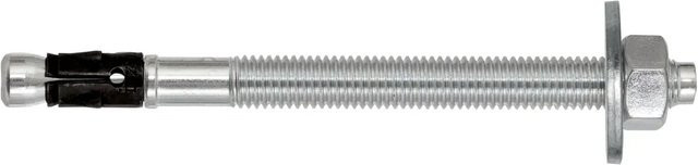 Fischer Ankerbolzen FAZ II 10/10 GS mit großer Scheibe aus Edelstahl in Silber - Bild 1