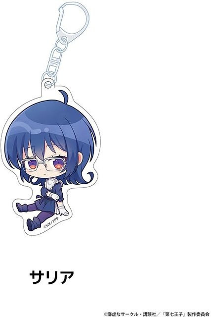 CHIC STUDIO Schlüsselanhänger Acryl, Anime, 6 cm, blue, Unisex - Bild 1