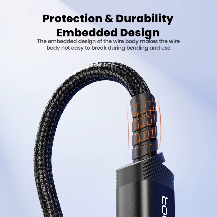 Toocki USB-Druckerkabel USB-A und USB-C auf Typ B, USB 2.0 Kabel in Schwarz - Bild 4