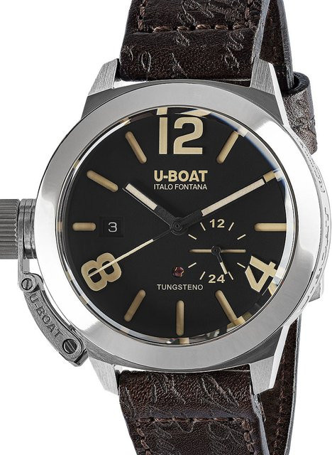 U-Boat Armbanduhr Automatik, Edelstahl, 42 mm, Schwarz, Herren - Bild 1