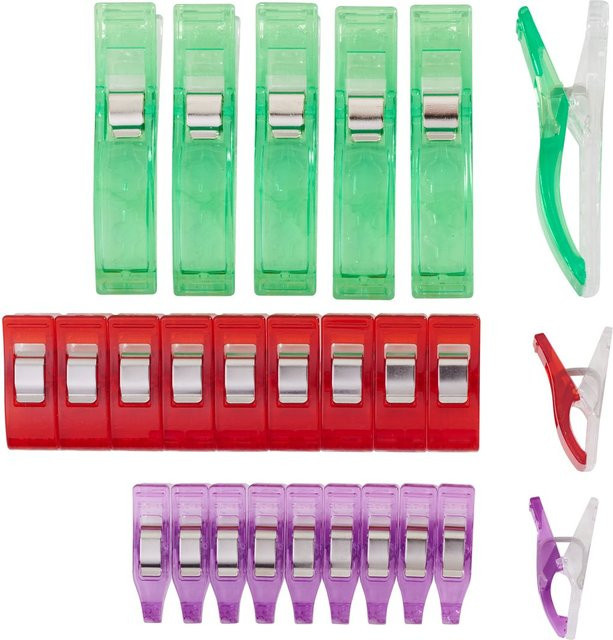 Clover Wonder Clips Stoffklammern Multicolor - Bild 1