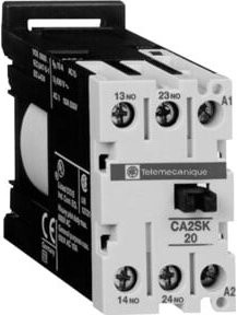 Schneider Electric Hilfsschütz 2S CA2SK20-P7 230V 50/60Hz in Weiß - Bild 1