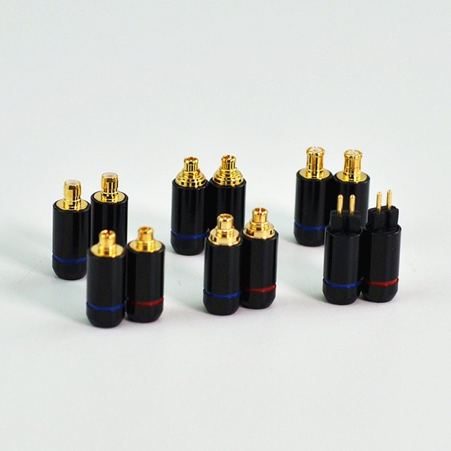 OPUYYM MMCX 0,78mm Kopfhörer-Upgrade-Kabel mit A2DC EAR Stecker in Schwarz für N5005 und IE900 Ersatz und Reparatur - Bild 1