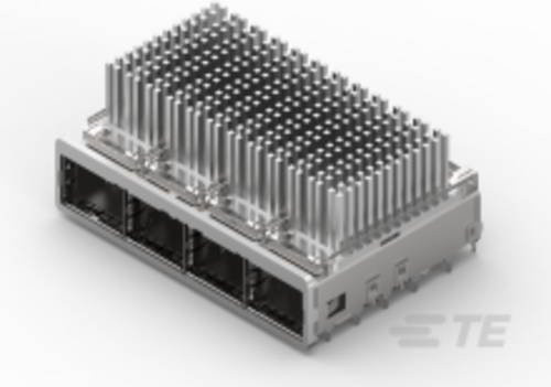 TE Connectivity zQSFP+/QSFP28 Transceiver 2227249-3 in Silber - Bild 1