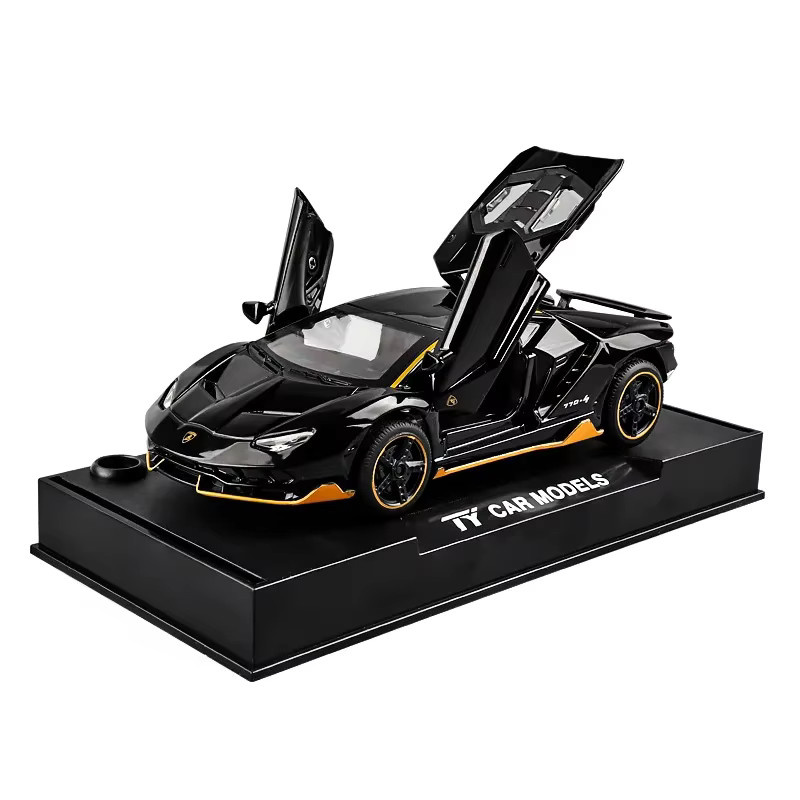 MAKEDA Centenario LP770-4 Supercar, Diecast Metall Auto Modell, 1:32, mit Licht und Sound - Bild 6