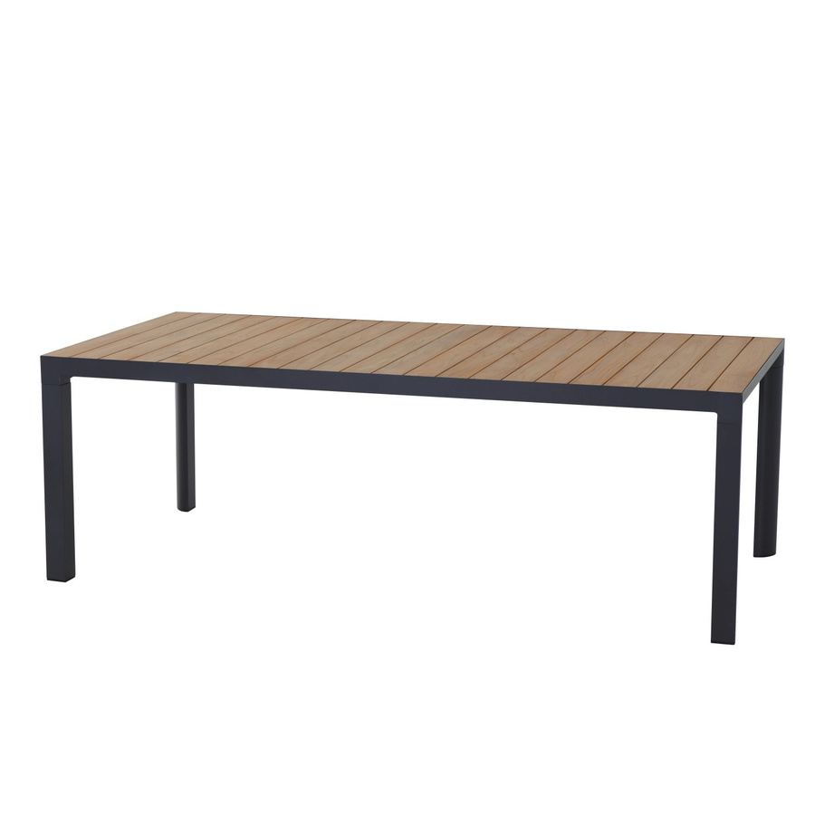 Siena Garden Gartentisch Silva Rechteckig aus Teakholz in Braun B: 220 cm, T: 100 cm - Bild 2