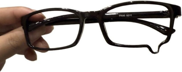 Yiran Health & Beauty Brillenrahmen, Unisex, Vollrand, Square, Schwarz, Plastic - Bild 1