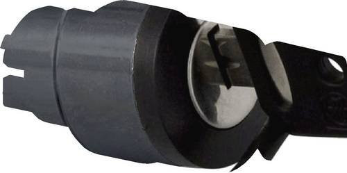 Schneider Electric ZB4BG27 Schlüsselschalter-Frontelement in Schwarz mit Metallgehäuse und 2 x 90° Schlüsselentriegelung - Bild 1