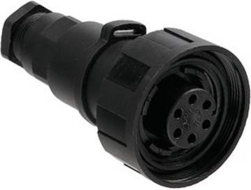 Bulgin PX0739/S Rundsteckverbinder Bulk in Schwarz - Bild 1