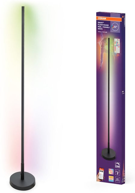 OSRAM SMART+ WIFI LED Stehleuchte, rund, schwarz, 14W - Bild 1