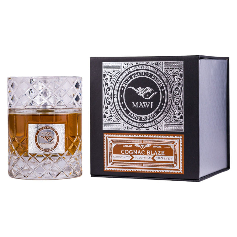 Paris Corner Mawj Cognac Blaze Eau de Parfum für Unisex, 100ml, Braun - Bild 4