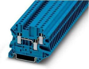 Phoenix Contact Durchgangsreihenklemme UT 2,5-TWIN BU Blau 50 Stück - Bild 1