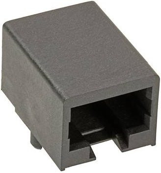 Molex Modjack Buchse 6P4C für Sensoren, Schwarz - Bild 1
