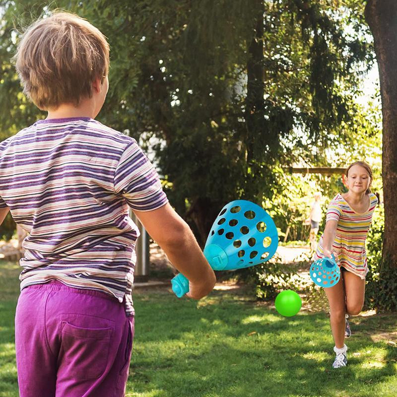 Fashnics Werfen & Fangen Ball, Klebrige Bälle, Outdoor-Spielzeug, ab 3 Jahren - Bild 1