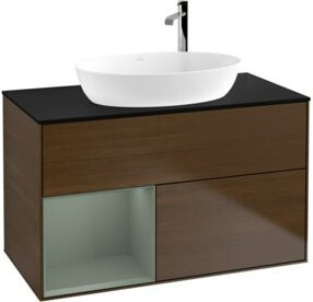 V&B Waschtischunterschrank Finion 100 Wandbeleuchtung in lackierter Ausführung B/T/H: 100 x 50,1 x 50,1 cm - Bild 1