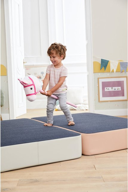 Solini Steckenpferd Einhorn, Plüsch / Textil, mit Sound, ab 1,5 Jahre - Bild 1