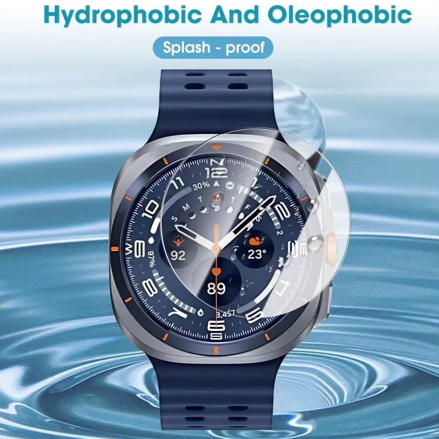 Samsung Schutzfolie aus Glas, Galaxy Watch 8 40 mm 44 mm, Galaxy 8 Classic 46 mm - Bild 2