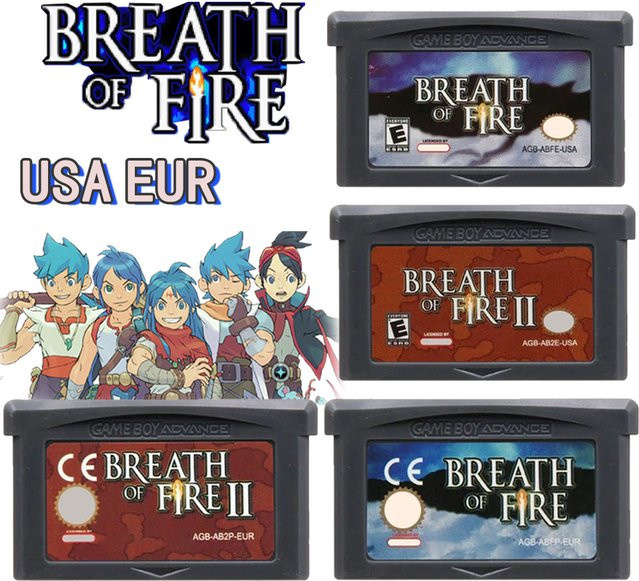 Breath of Fire Rollenspiel Modul für Game Boy Advance von Bandai in der englischen Version - Bild 1