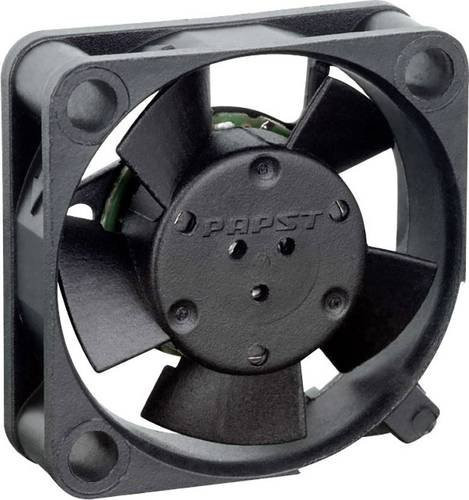 EBM Papst 252 N Axiallüfter 12 V/DC Schwarz B/H/T: 25 x 25 x 0,8 cm - Bild 1
