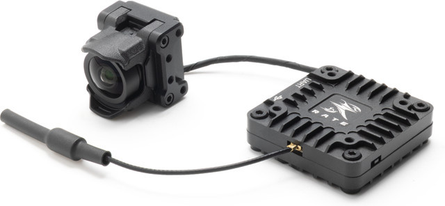 RateFPV O4 Wide Air Unit Kameragehäuse Upgrade-Set aus schwarzem CNC Aluminiumlegierung mit 20mm Kühlkörpergehäuse kompatibel mit O3 und O4 - Bild 1
