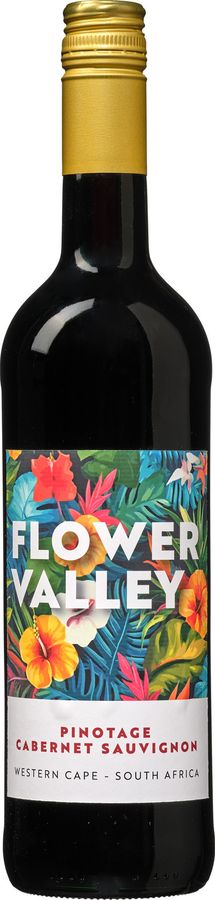 Flower Valley Rotwein Pinotage-Cabernet Sauvignon, Südafrika, 0,75 l - Bild 2