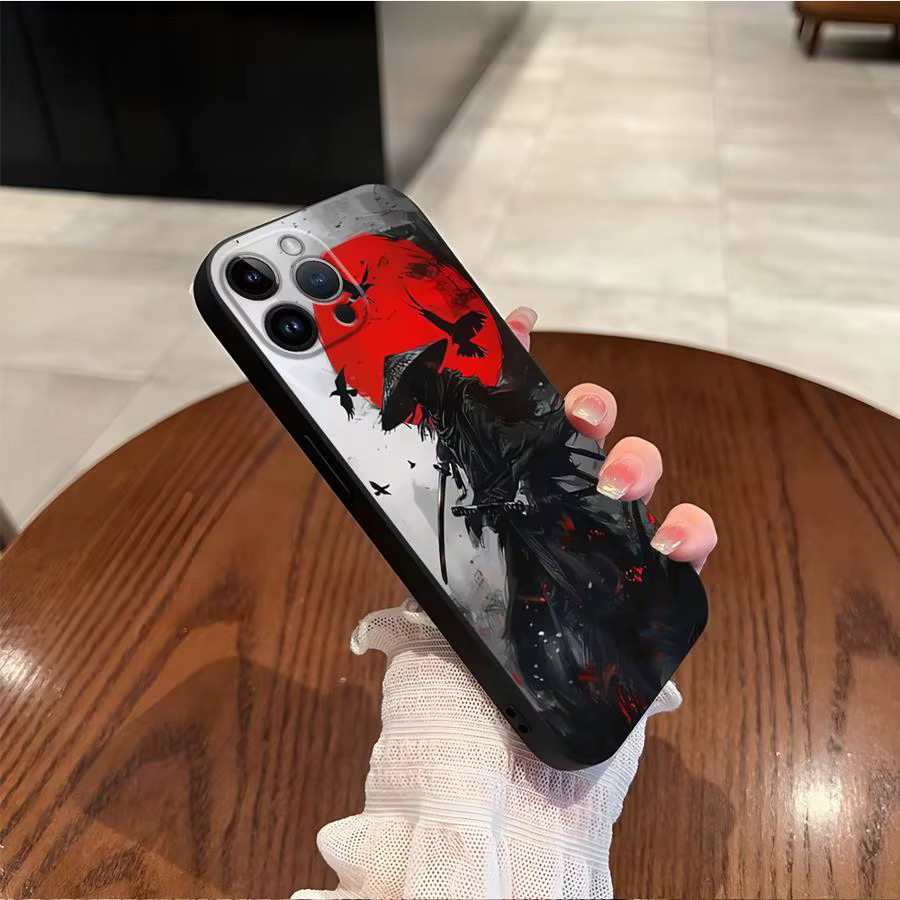 Handyhülle Sunset Warrior für iPhone Modelle in Multicolour mit weicher Rückseite - Bild 3