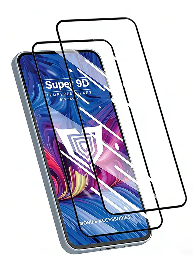 NNBILI 4er-Pack 9D Displayschutzfolien aus gehärtetem Glas für iPhone 17 16 15 14 13 12 11 Pro Max, transparent - Bild 6