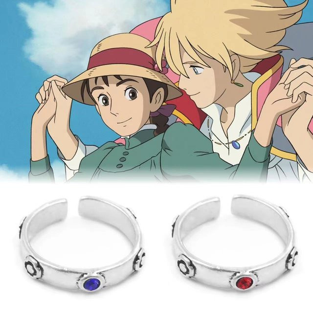 Bandai Ring, Silber, Kristall, Unisex, verstellbare Öffnung - Bild 1