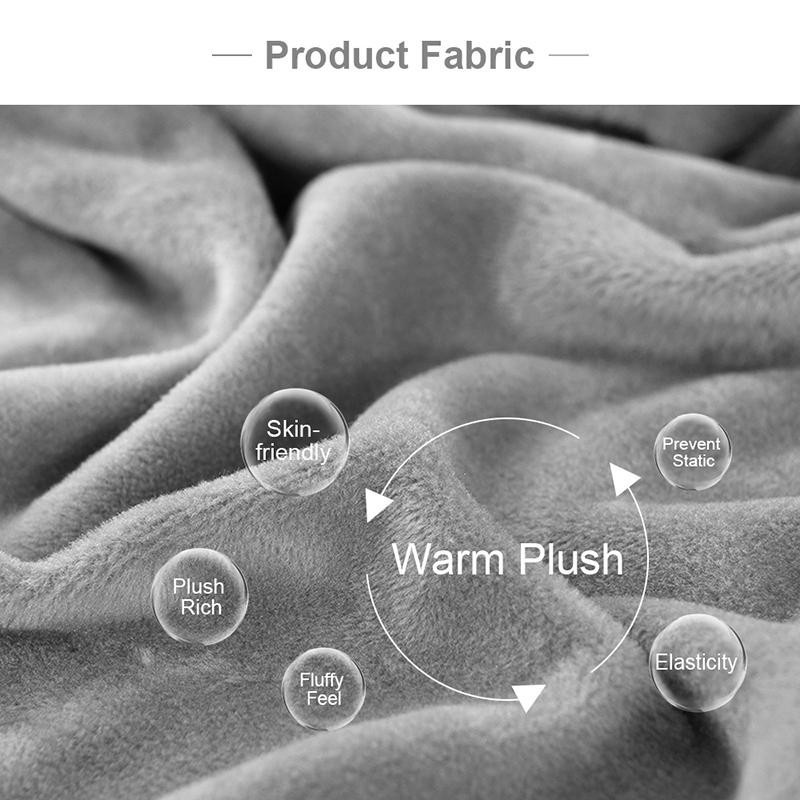 Leorate Samt-Plüsch-Sofa-Bettbezug mit geometrischem Design, elastischer Stretch-Hülle aus Polyester, rutschfest, für Wohnzimmer und Hotel, Breite: 185-210 cm - Bild 2