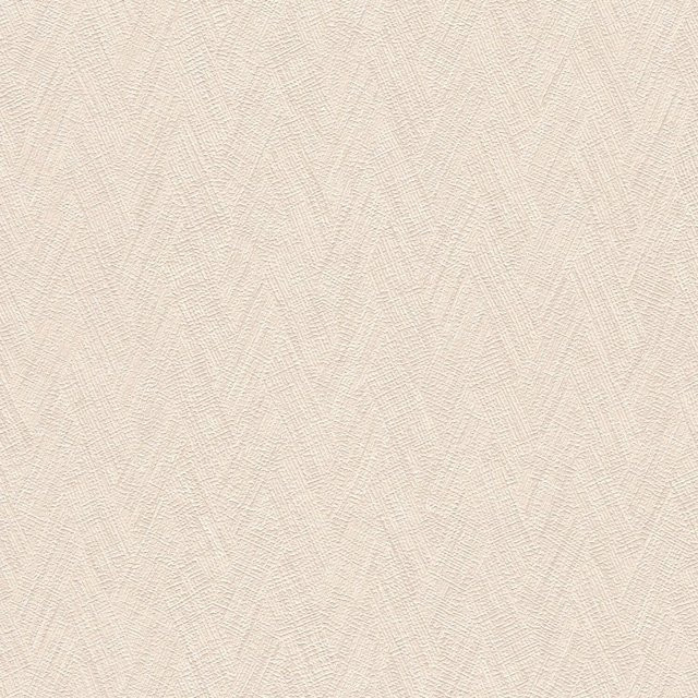 PROFHOME Struktur Tapete Gestreiftes Muster in Creme Weiß Beige, Nonwoven, Matt, Breite: 0,53 m, Länge: 10,05 m - Bild 1